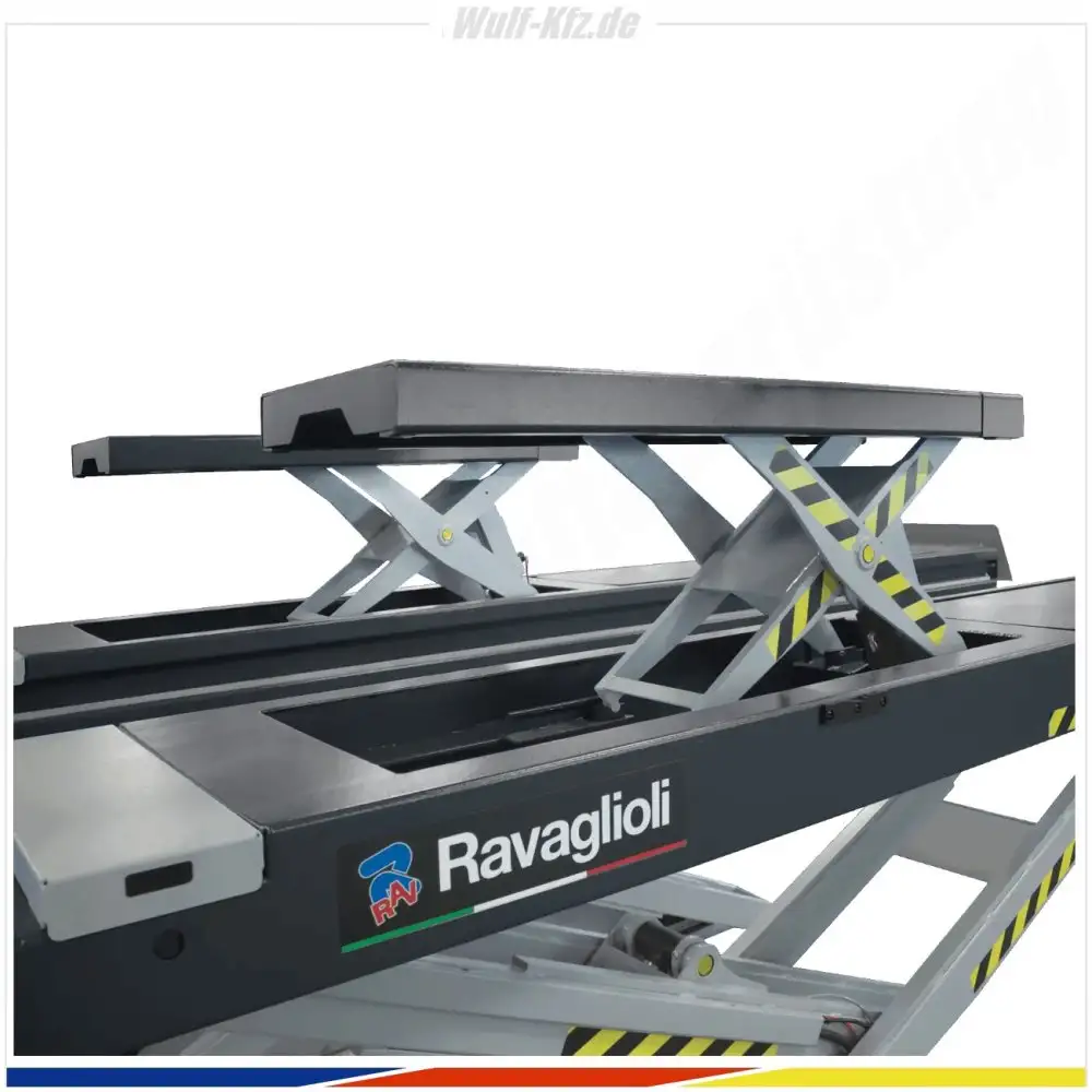 Ravaglioli Auffahr- Scherenhebebühne RAV650N.2.55ISI